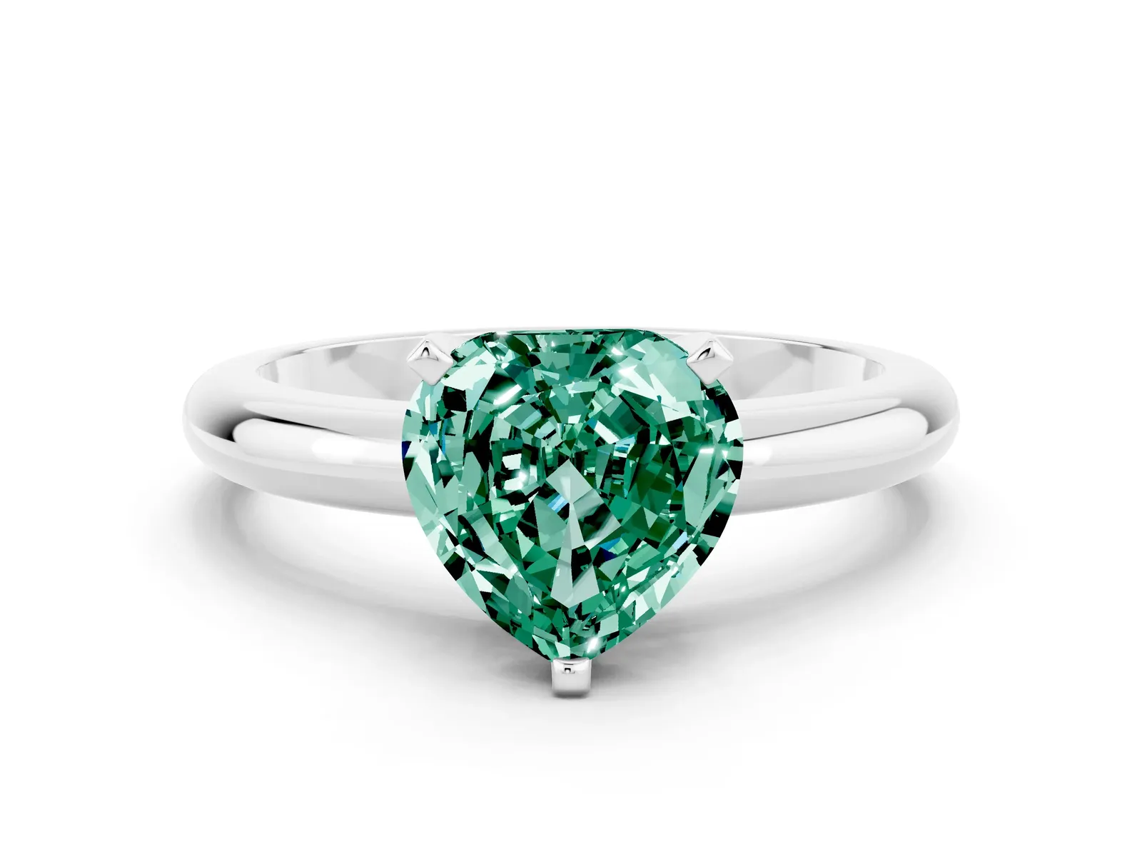 Old Mine Elongated Cushion Diamond with Side Tapered Baguette Three Stone Ring Silver